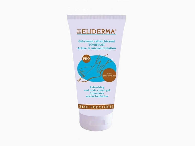 Gel crème rafraichissant et tonifiant pour pieds gonflés et fatigués