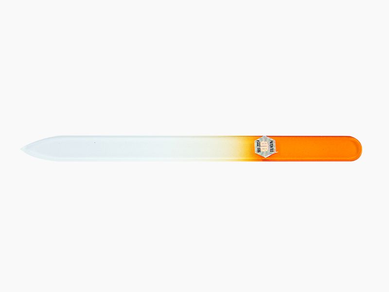 Lime à ongle en verre | 14cm -3mm | Couleurs dégradées